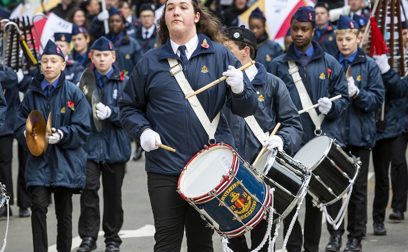Boy's Brigade London Massed Bugle Band