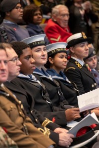 Sea Cadets at Mayor of London's Remembrance Service