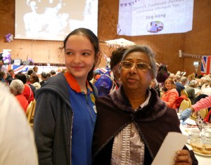 RBKC Jubilee tea party in Kensington Town Hall