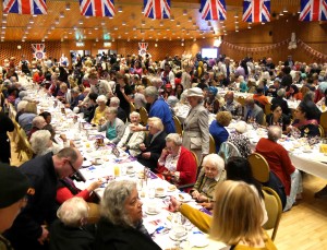 RBKC Jubilee tea party in Kensington Town Hall