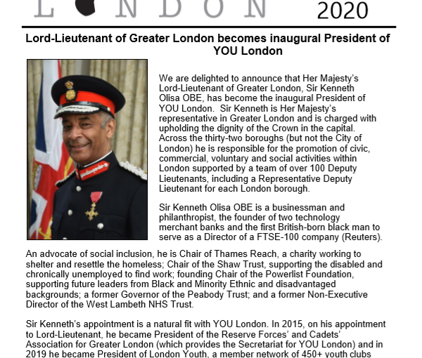 YOU London News April 2020