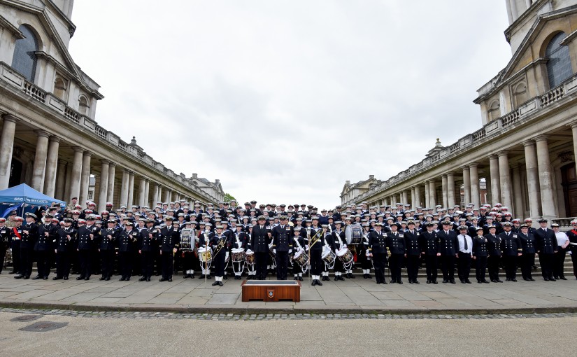 Group picture of Sea Cadetss