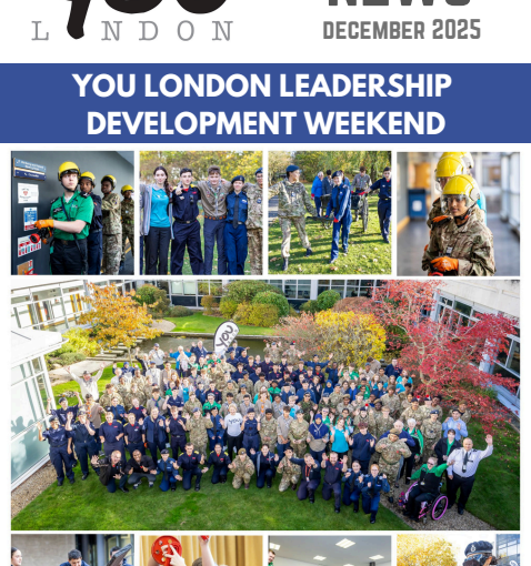 Image of front page of YOU London newsletter